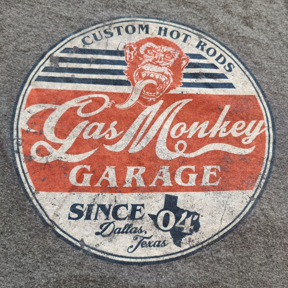 Gas Monkey Garage T Shirt Large